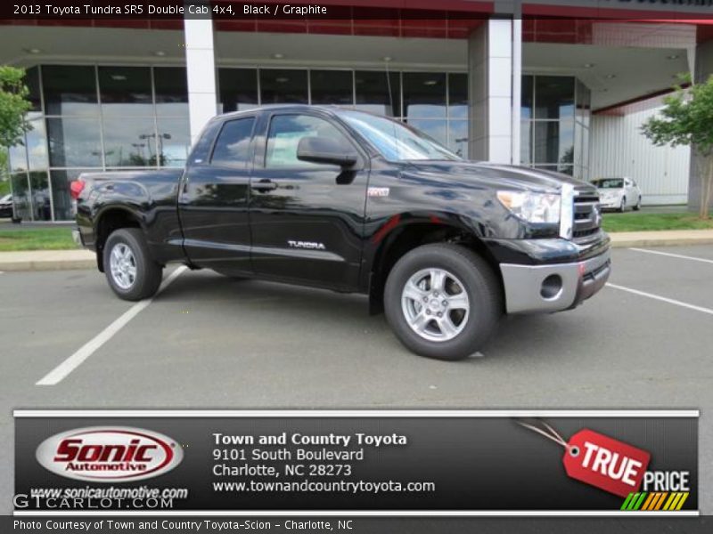 Black / Graphite 2013 Toyota Tundra SR5 Double Cab 4x4