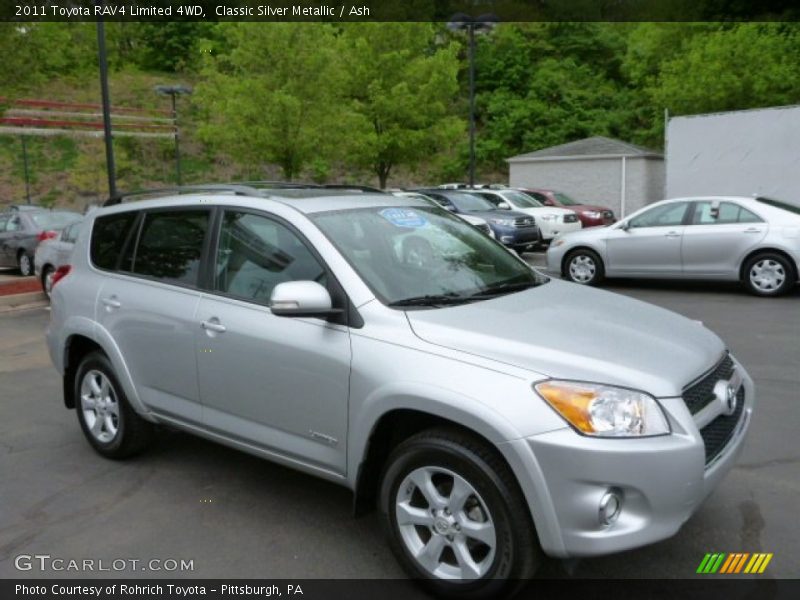Classic Silver Metallic / Ash 2011 Toyota RAV4 Limited 4WD