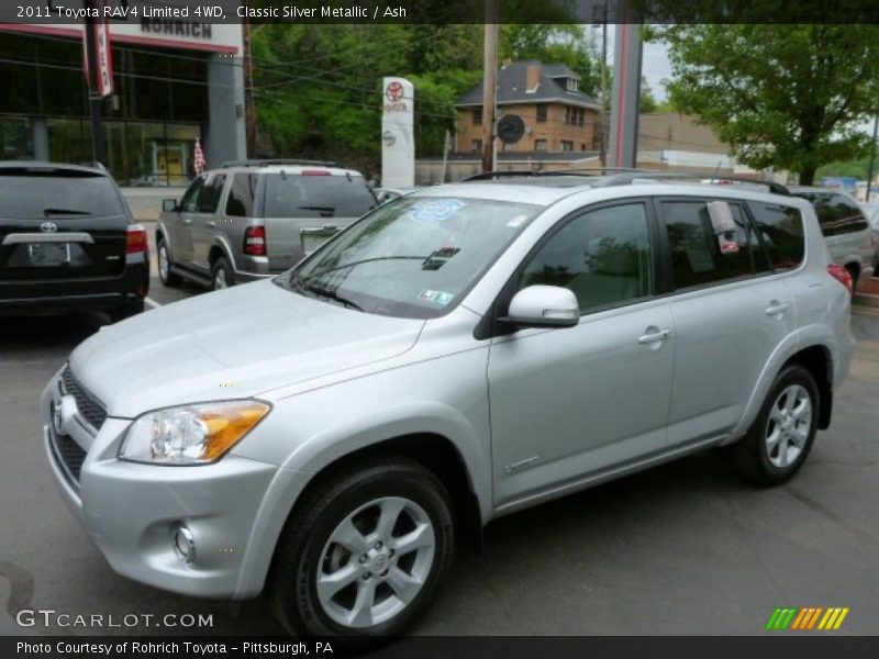 Classic Silver Metallic / Ash 2011 Toyota RAV4 Limited 4WD