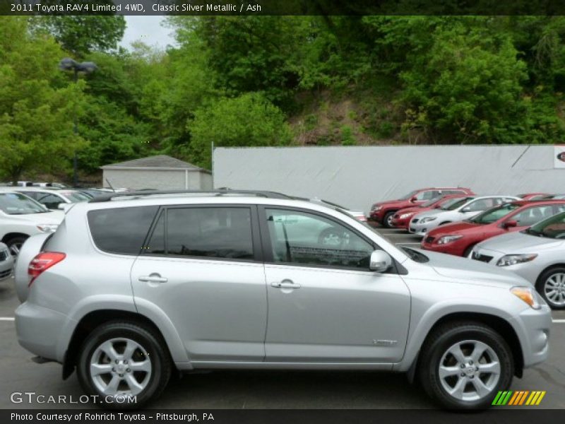 Classic Silver Metallic / Ash 2011 Toyota RAV4 Limited 4WD