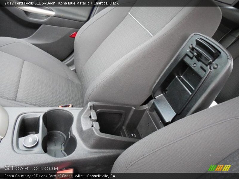 Kona Blue Metallic / Charcoal Black 2012 Ford Focus SEL 5-Door