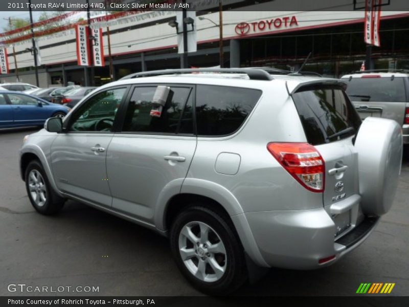 Classic Silver Metallic / Ash 2011 Toyota RAV4 Limited 4WD