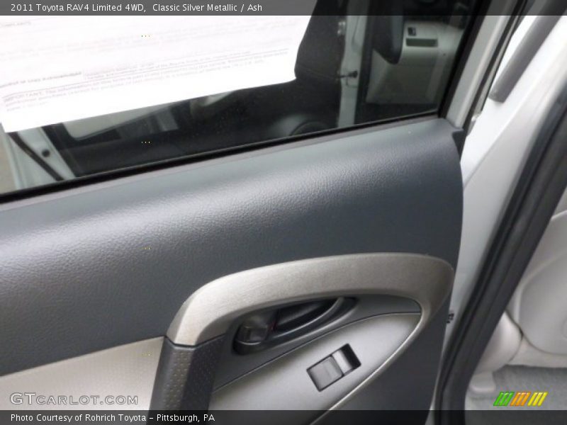 Classic Silver Metallic / Ash 2011 Toyota RAV4 Limited 4WD