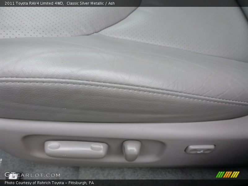 Classic Silver Metallic / Ash 2011 Toyota RAV4 Limited 4WD