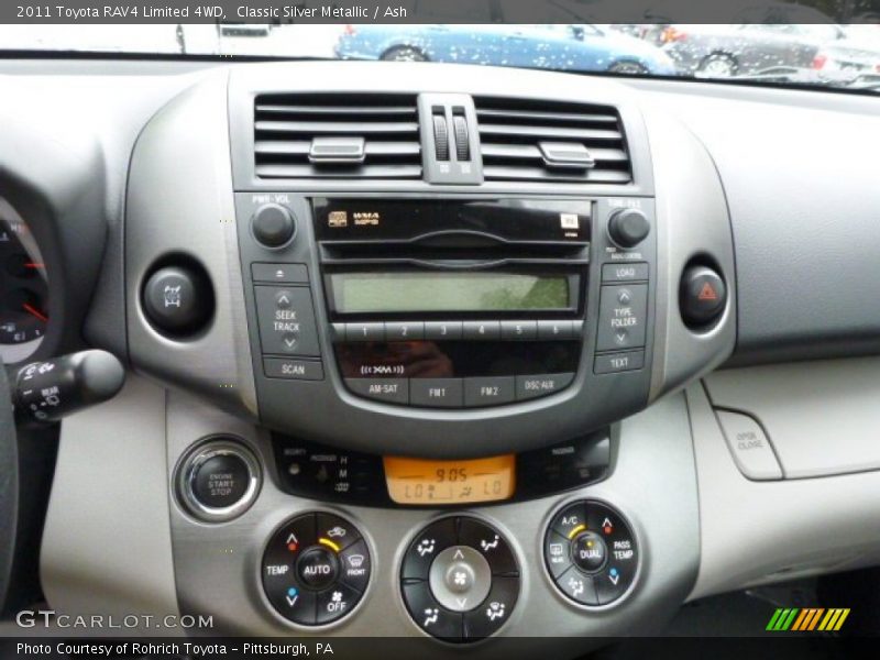Classic Silver Metallic / Ash 2011 Toyota RAV4 Limited 4WD