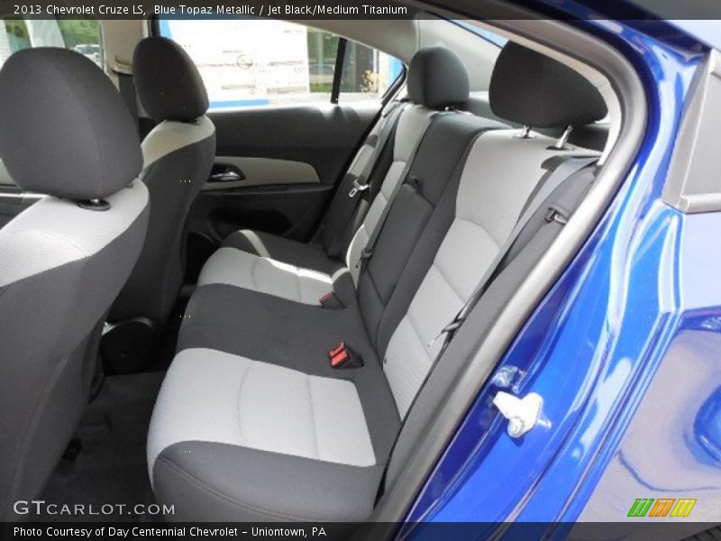 Blue Topaz Metallic / Jet Black/Medium Titanium 2013 Chevrolet Cruze LS
