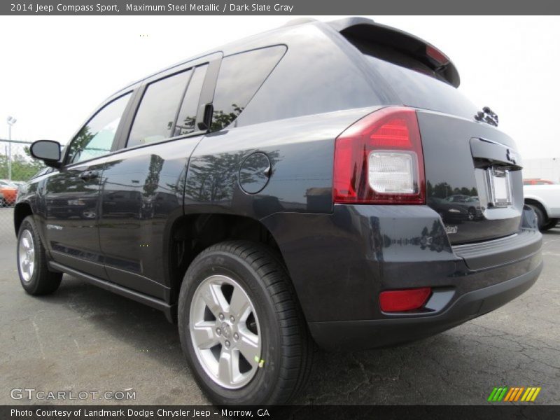 Maximum Steel Metallic / Dark Slate Gray 2014 Jeep Compass Sport