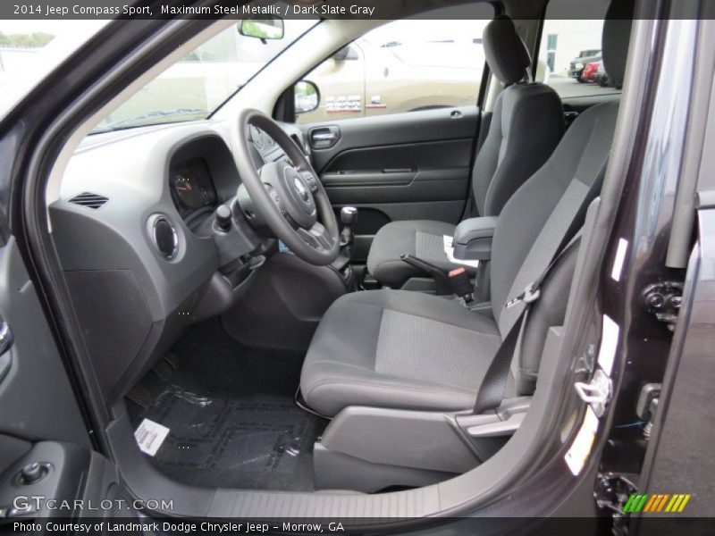 Maximum Steel Metallic / Dark Slate Gray 2014 Jeep Compass Sport
