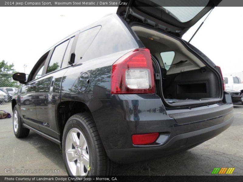 Maximum Steel Metallic / Dark Slate Gray 2014 Jeep Compass Sport