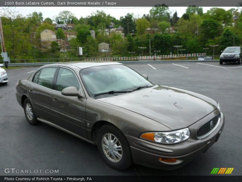 Dark Bronzemist Metallic / Taupe 2003 Buick LeSabre Custom