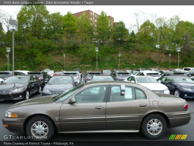 Dark Bronzemist Metallic / Taupe 2003 Buick LeSabre Custom