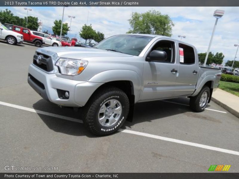 Silver Streak Mica / Graphite 2013 Toyota Tacoma V6 TRD Double Cab 4x4