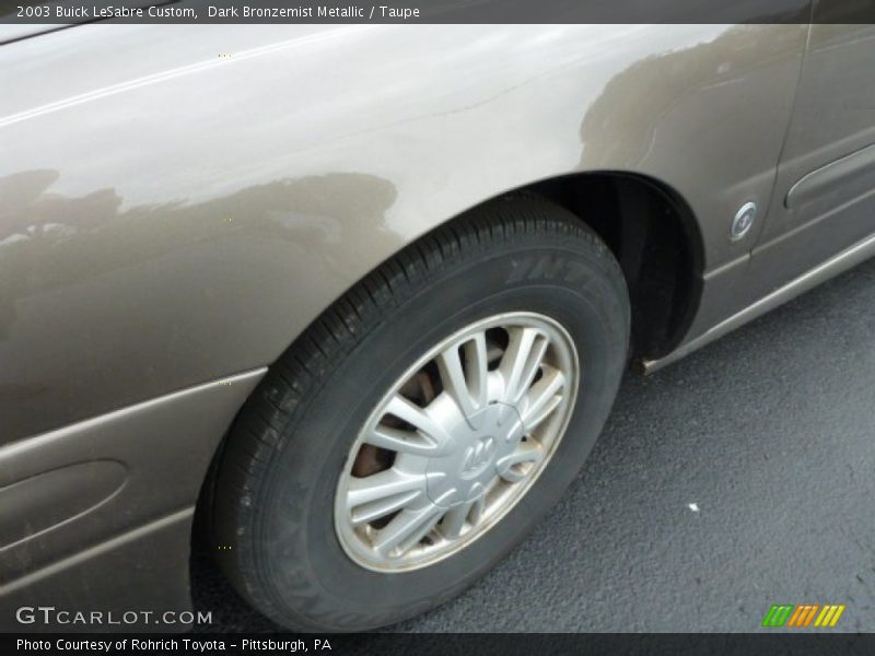 Dark Bronzemist Metallic / Taupe 2003 Buick LeSabre Custom