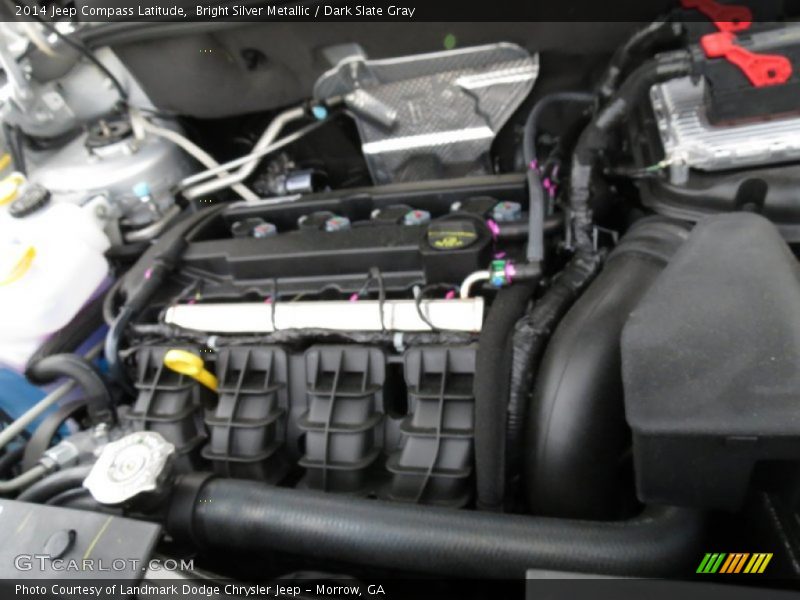 Bright Silver Metallic / Dark Slate Gray 2014 Jeep Compass Latitude