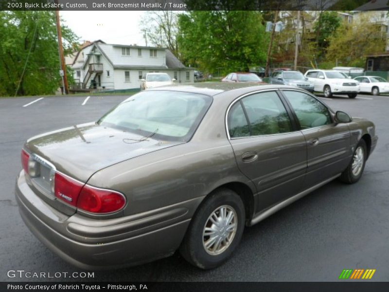 Dark Bronzemist Metallic / Taupe 2003 Buick LeSabre Custom