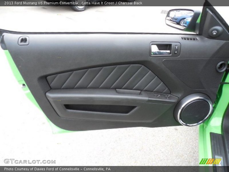 Door Panel of 2013 Mustang V6 Premium Convertible