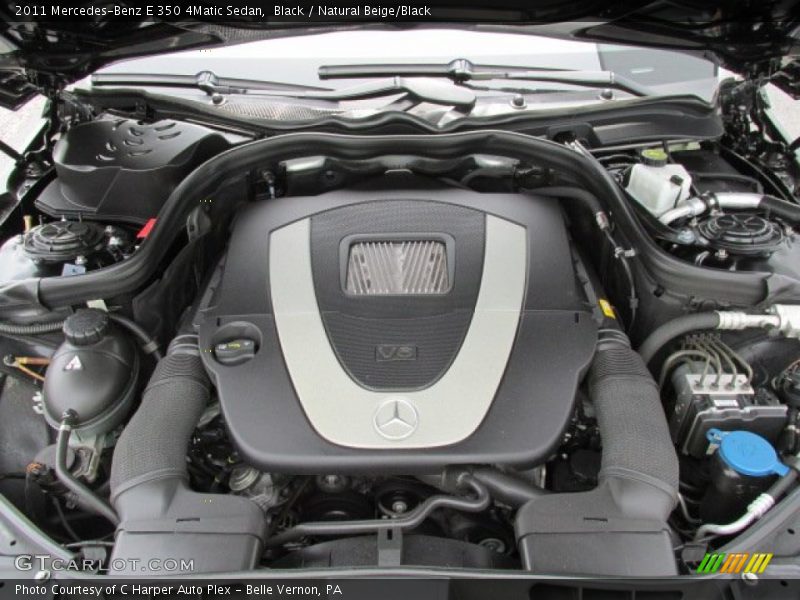 Black / Natural Beige/Black 2011 Mercedes-Benz E 350 4Matic Sedan