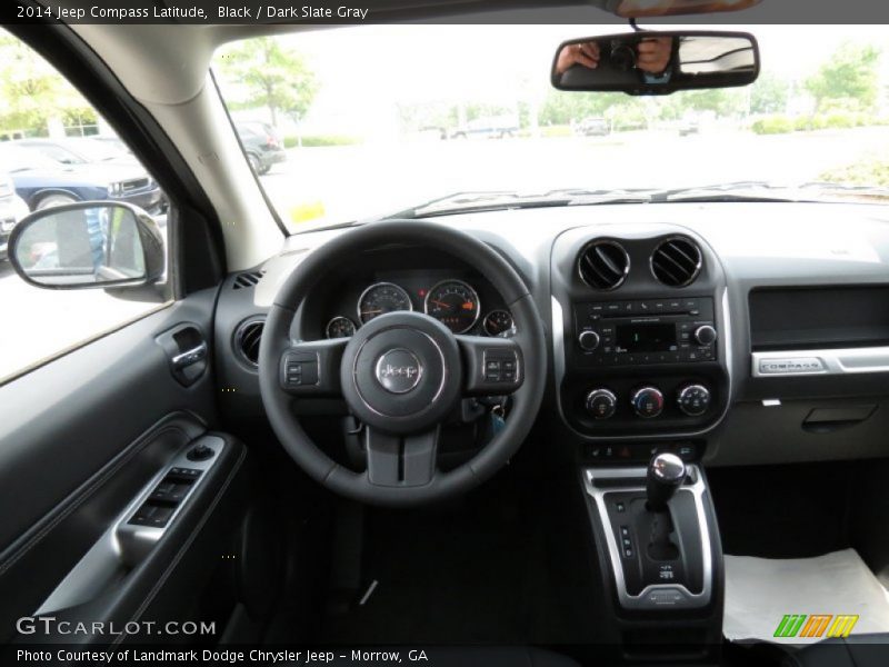 Black / Dark Slate Gray 2014 Jeep Compass Latitude