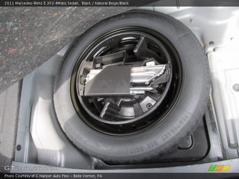 Black / Natural Beige/Black 2011 Mercedes-Benz E 350 4Matic Sedan