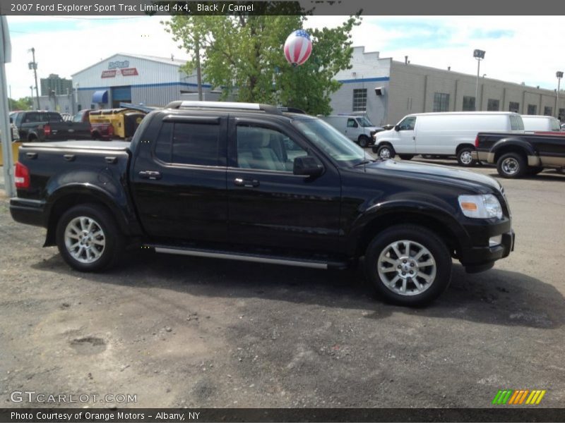 Black / Camel 2007 Ford Explorer Sport Trac Limited 4x4