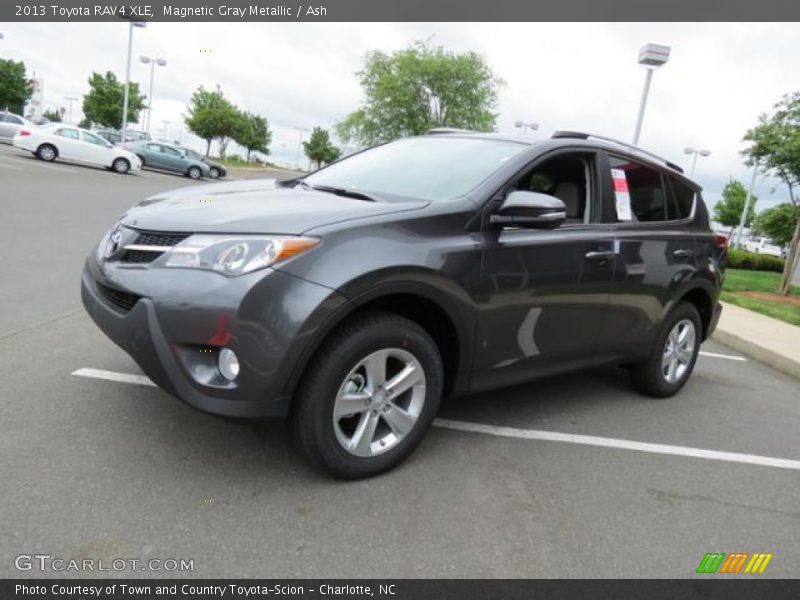 Magnetic Gray Metallic / Ash 2013 Toyota RAV4 XLE