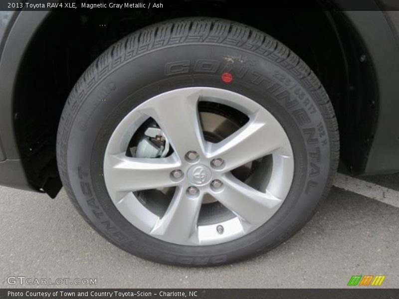 Magnetic Gray Metallic / Ash 2013 Toyota RAV4 XLE