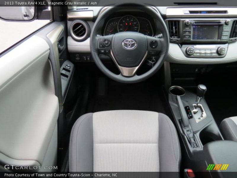 Magnetic Gray Metallic / Ash 2013 Toyota RAV4 XLE