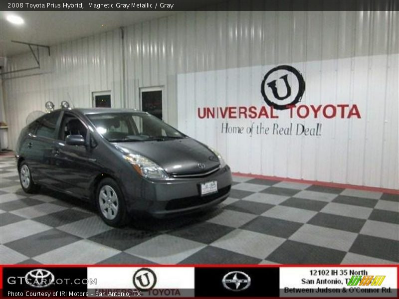 Magnetic Gray Metallic / Gray 2008 Toyota Prius Hybrid