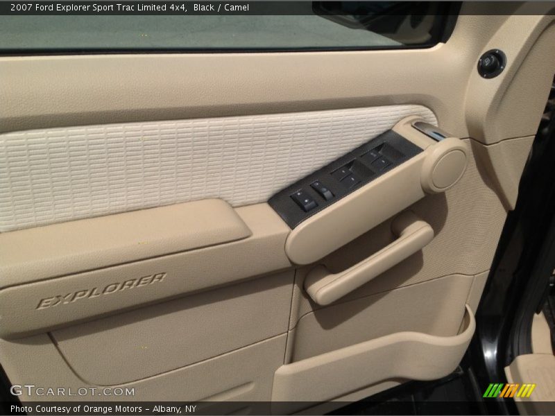 Black / Camel 2007 Ford Explorer Sport Trac Limited 4x4