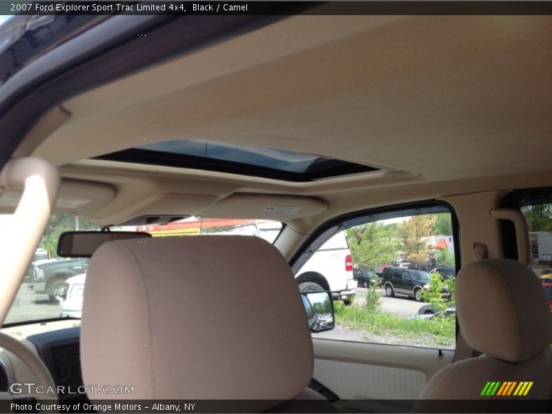 Black / Camel 2007 Ford Explorer Sport Trac Limited 4x4