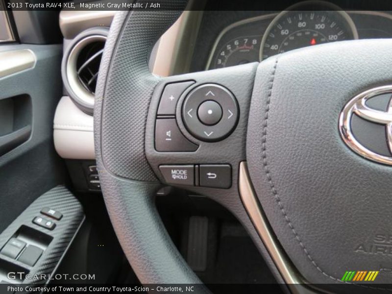 Controls of 2013 RAV4 XLE