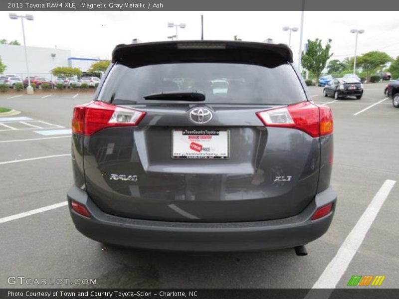 Magnetic Gray Metallic / Ash 2013 Toyota RAV4 XLE