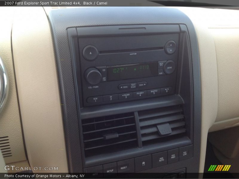 Black / Camel 2007 Ford Explorer Sport Trac Limited 4x4