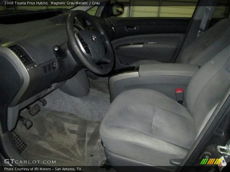 Magnetic Gray Metallic / Gray 2008 Toyota Prius Hybrid