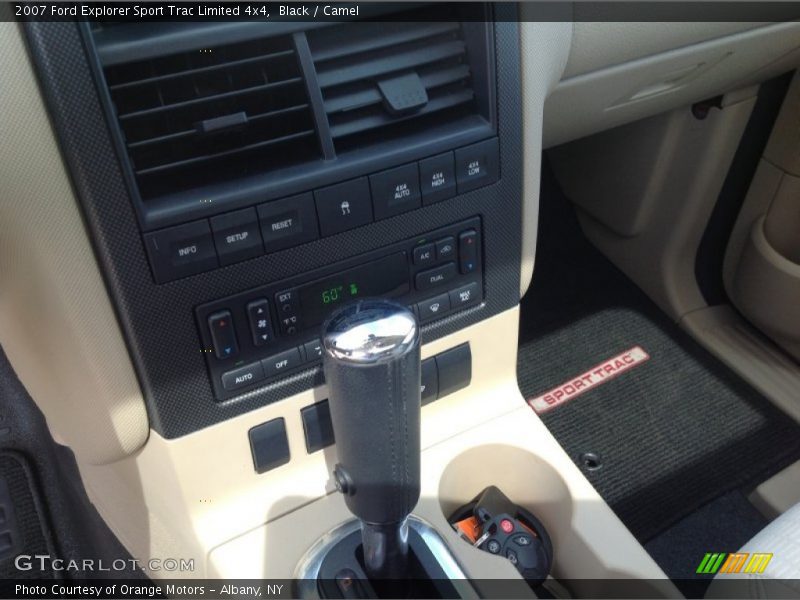 Black / Camel 2007 Ford Explorer Sport Trac Limited 4x4