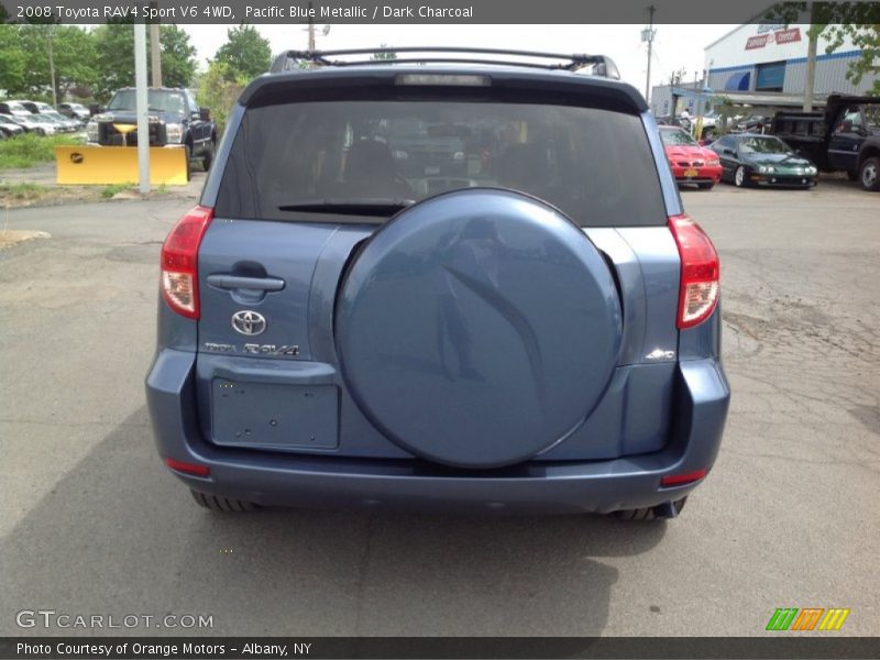 Pacific Blue Metallic / Dark Charcoal 2008 Toyota RAV4 Sport V6 4WD
