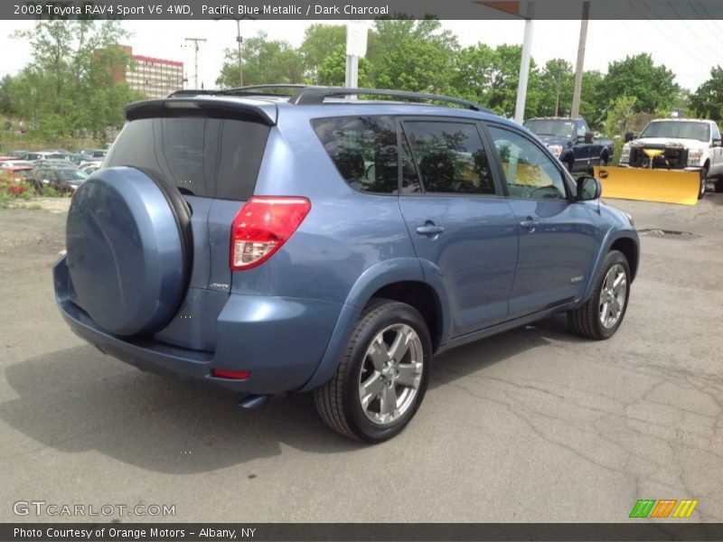 Pacific Blue Metallic / Dark Charcoal 2008 Toyota RAV4 Sport V6 4WD