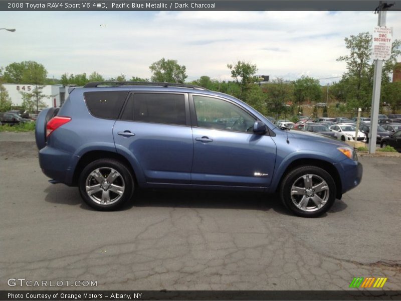 Pacific Blue Metallic / Dark Charcoal 2008 Toyota RAV4 Sport V6 4WD