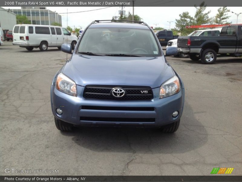 Pacific Blue Metallic / Dark Charcoal 2008 Toyota RAV4 Sport V6 4WD