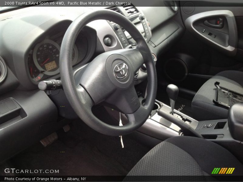 Pacific Blue Metallic / Dark Charcoal 2008 Toyota RAV4 Sport V6 4WD