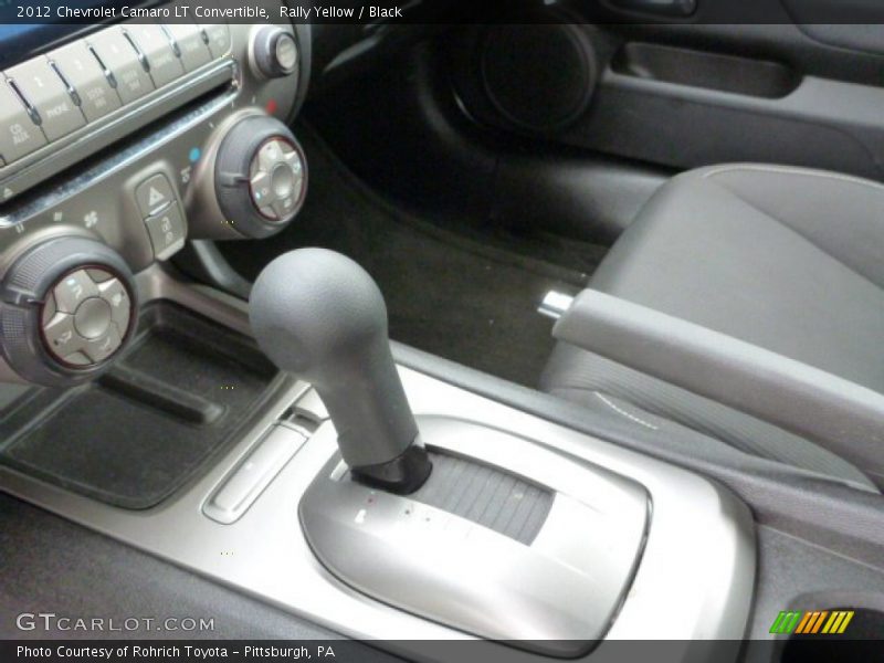 Rally Yellow / Black 2012 Chevrolet Camaro LT Convertible
