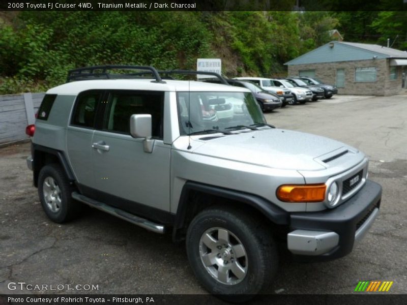 Titanium Metallic / Dark Charcoal 2008 Toyota FJ Cruiser 4WD
