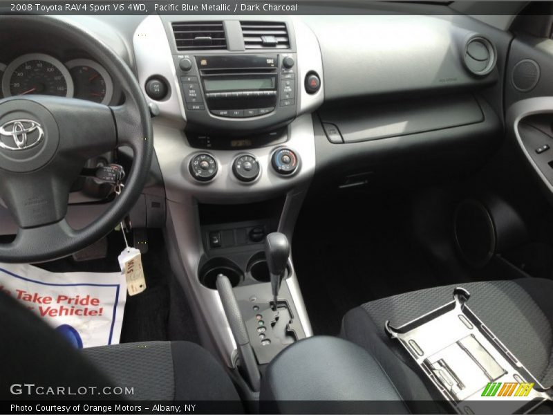 Pacific Blue Metallic / Dark Charcoal 2008 Toyota RAV4 Sport V6 4WD
