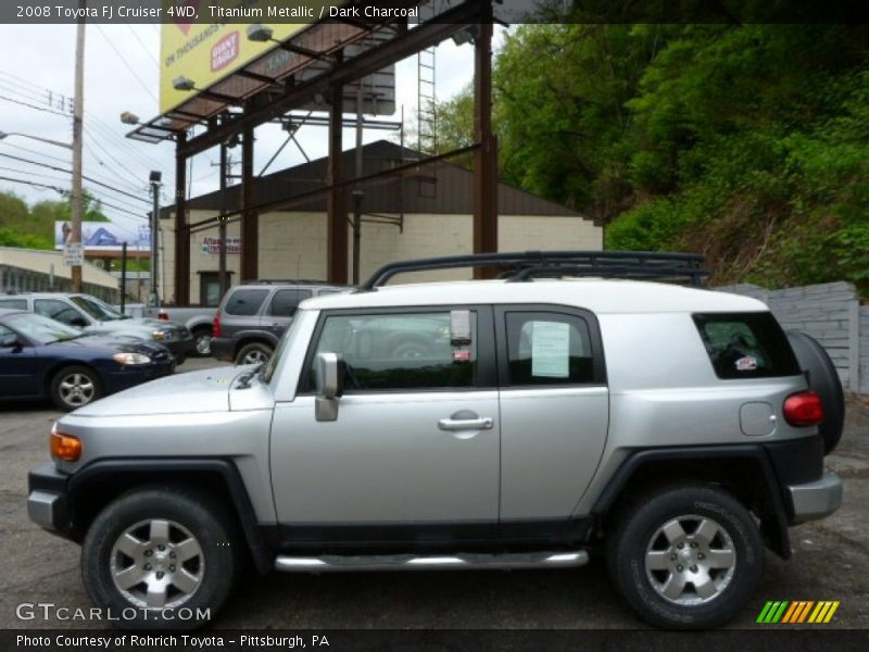 Titanium Metallic / Dark Charcoal 2008 Toyota FJ Cruiser 4WD