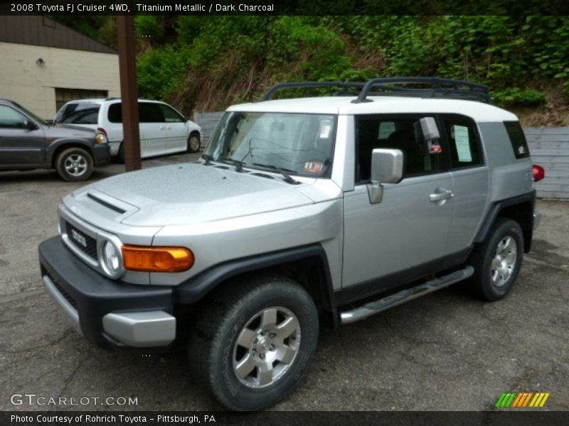 Titanium Metallic / Dark Charcoal 2008 Toyota FJ Cruiser 4WD