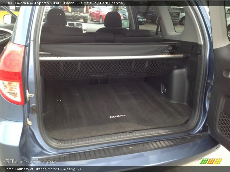 Pacific Blue Metallic / Dark Charcoal 2008 Toyota RAV4 Sport V6 4WD