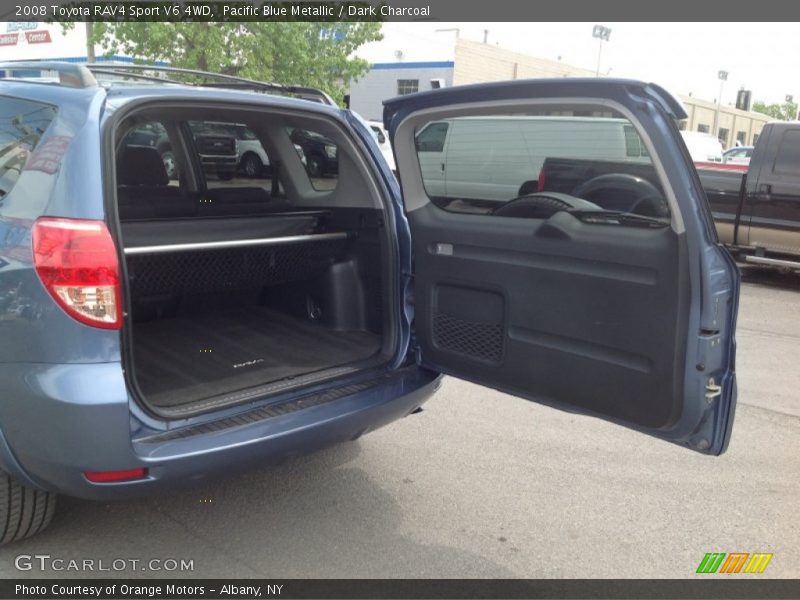 Pacific Blue Metallic / Dark Charcoal 2008 Toyota RAV4 Sport V6 4WD