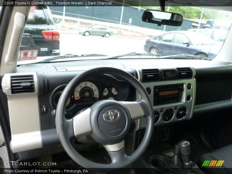 Titanium Metallic / Dark Charcoal 2008 Toyota FJ Cruiser 4WD