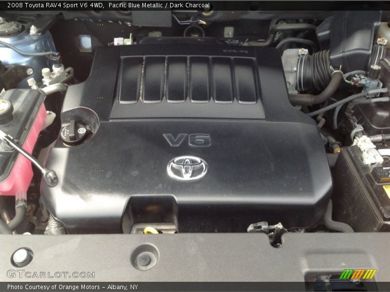 Pacific Blue Metallic / Dark Charcoal 2008 Toyota RAV4 Sport V6 4WD