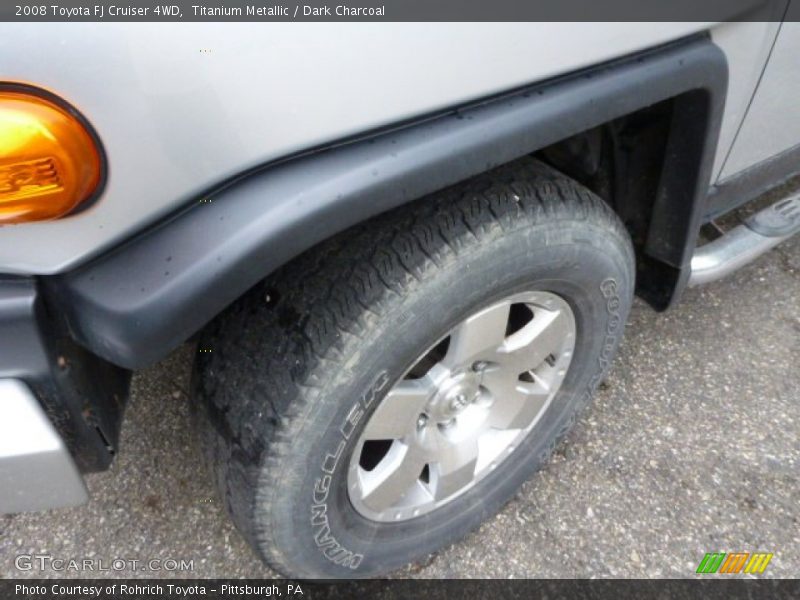 Titanium Metallic / Dark Charcoal 2008 Toyota FJ Cruiser 4WD
